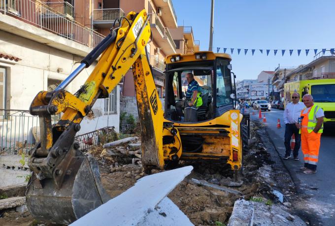 Λύση  δίνει η δημοτική αρχή του Νίκου Μπάμπαλου σε ένα από τα πιο επικίνδυνα κομμάτια της Λ. Ηρακλείου